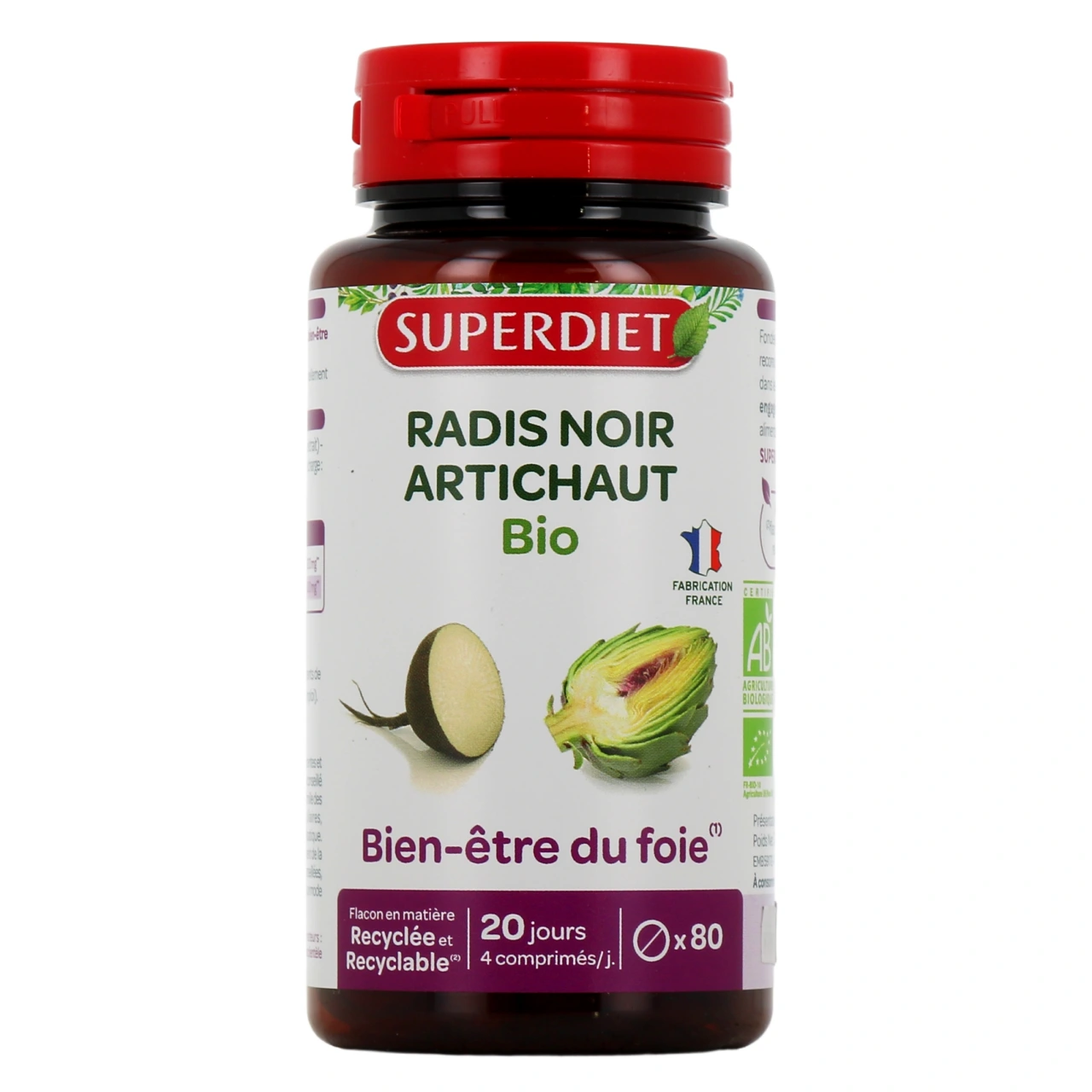 Super Diet Radis Noir Artichaut Bio - Vue 2