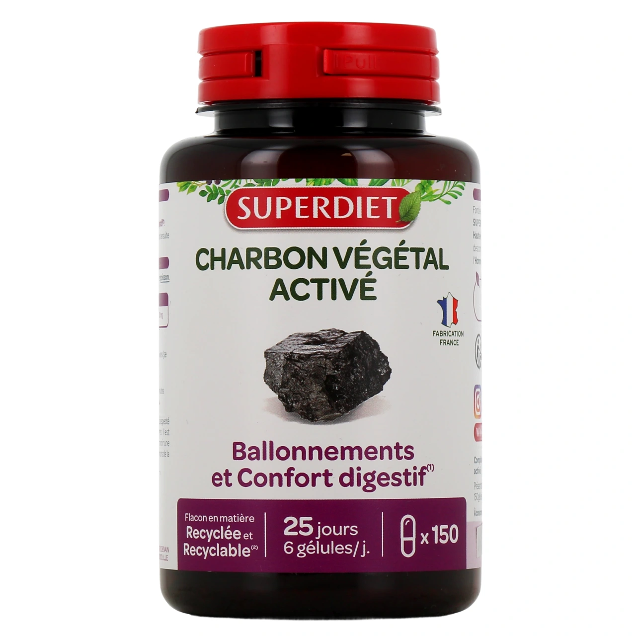 Super Diet Charbon Végétal Activé - Vue 2