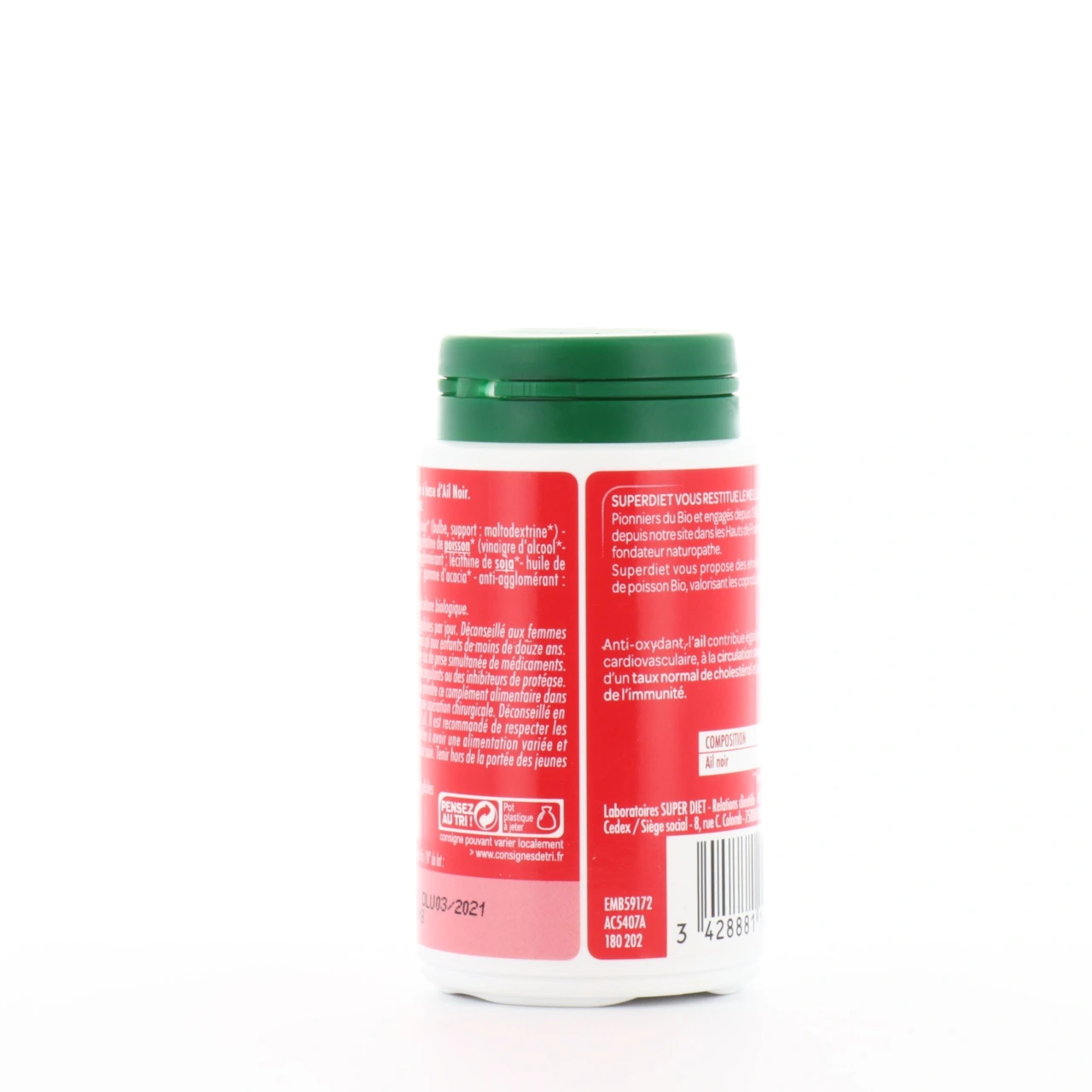 Super Diet Ail Noir Bio - Vue 2