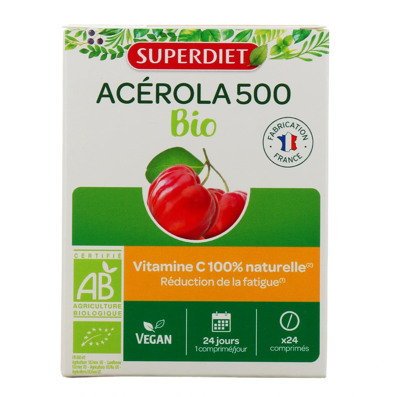 Super Diet Acérola 500 Bio - Vue 4