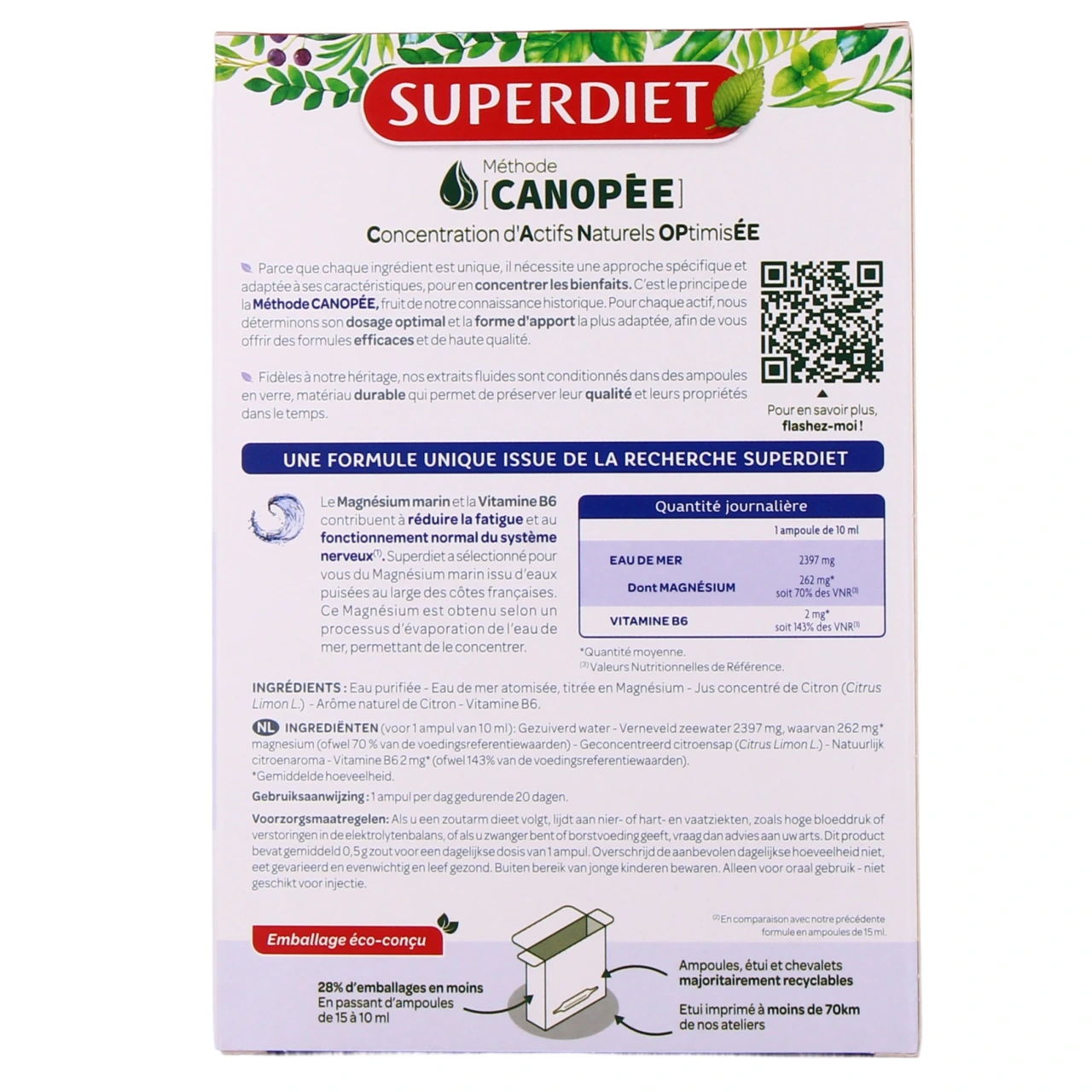 Magnésium Marin Vitamine B6 - Vue 3