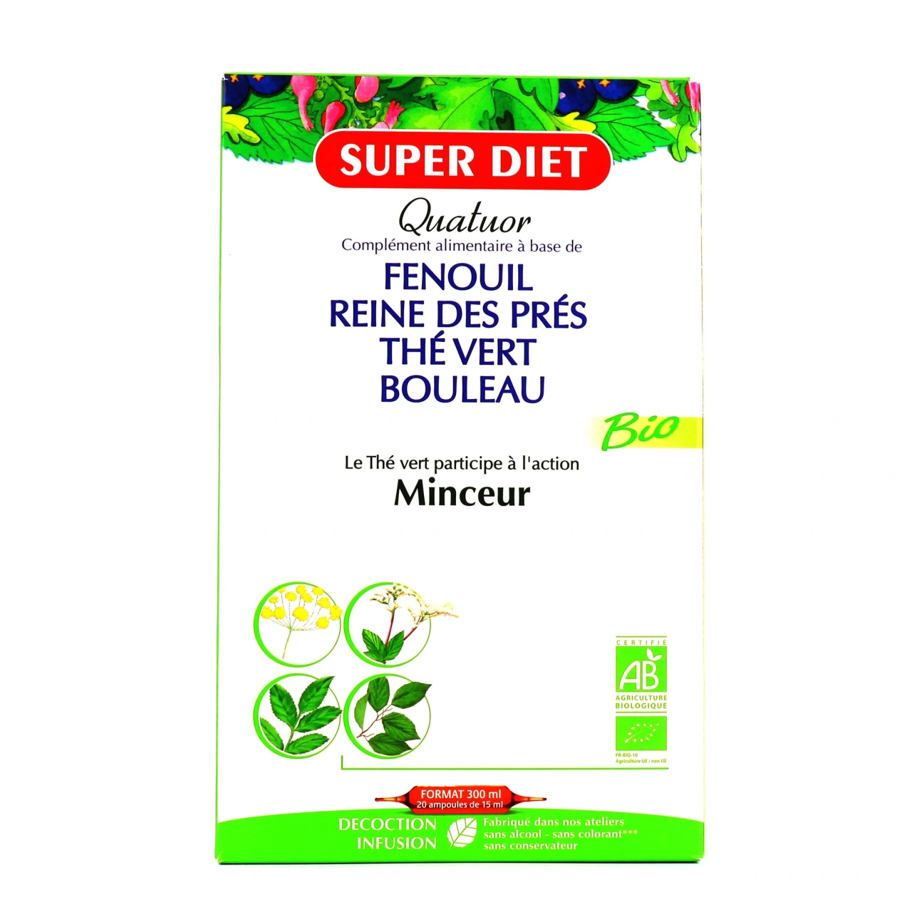 Super Diet Quatuor Minceur Bio - Superdiet