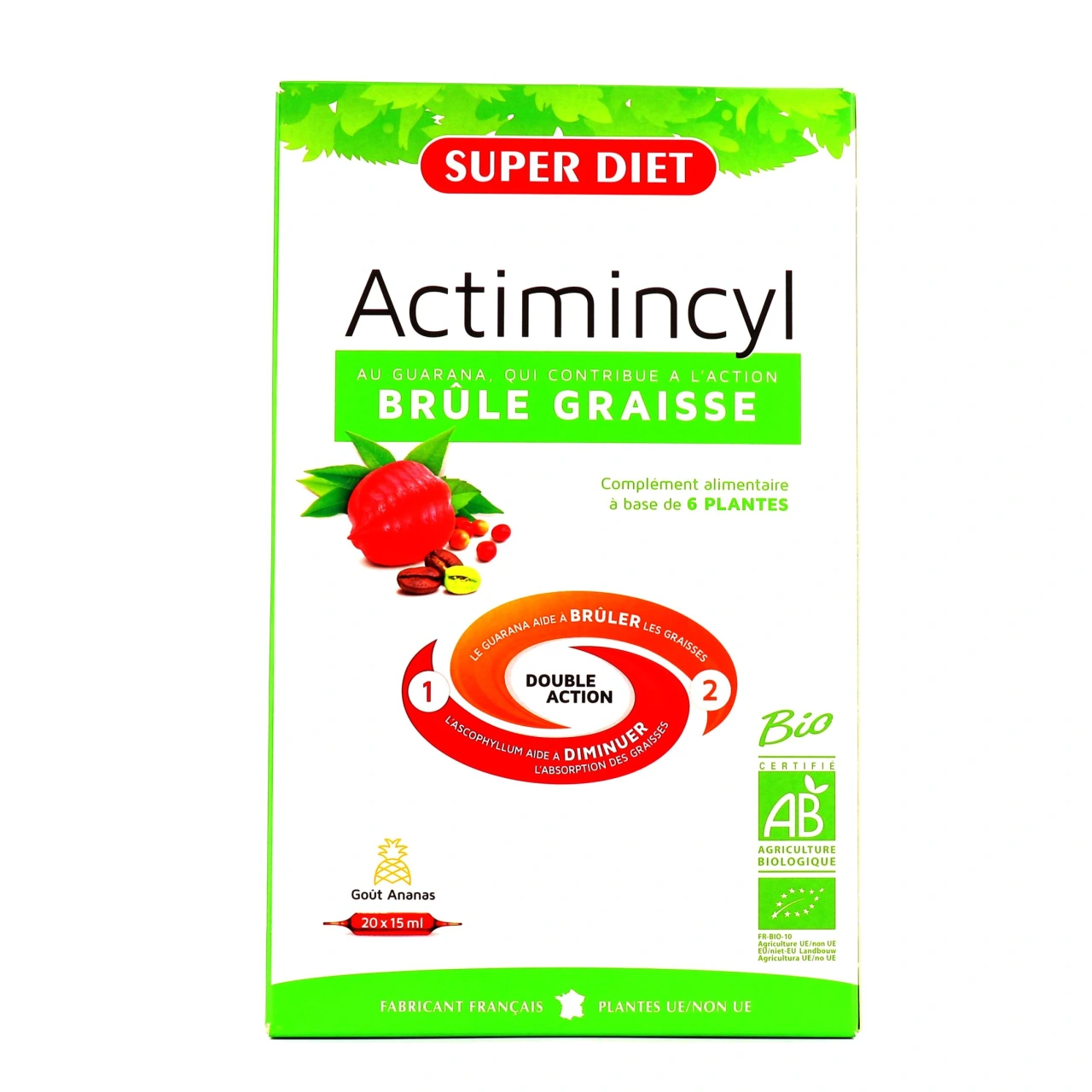 Super Diet Actimincyl Brûle Graisse Bio - Superdiet