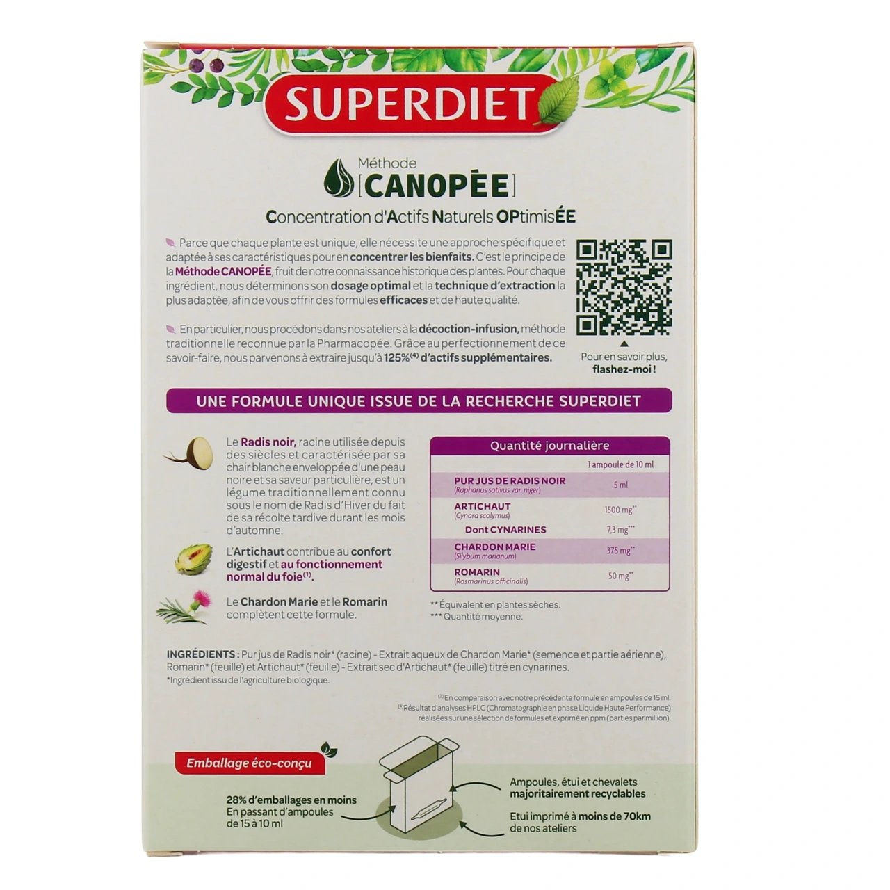 Super Diet Quatuor Bien-Être du Foie Bio - Vue 3