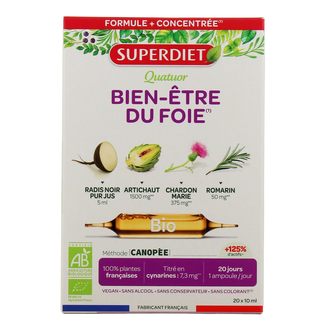 Super Diet Quatuor Bien-Être du Foie Bio - Vue 2