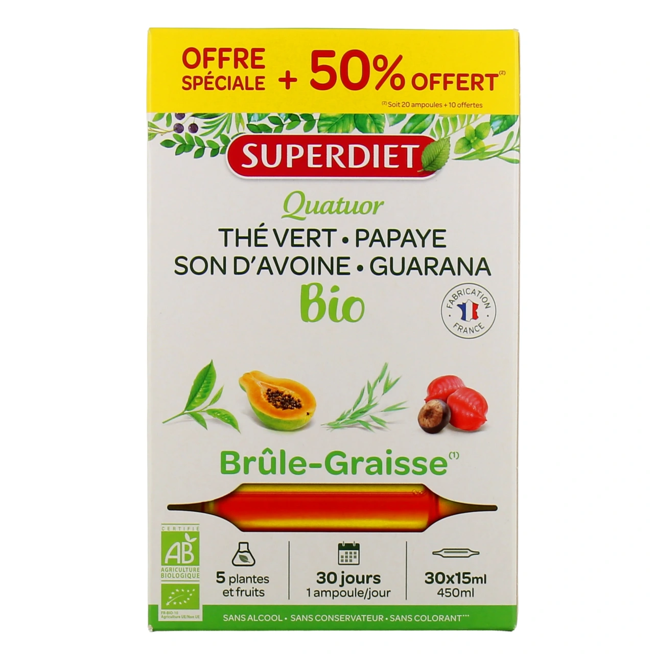 SuperDiet Quatuor Brûle Graisse - Vue 17