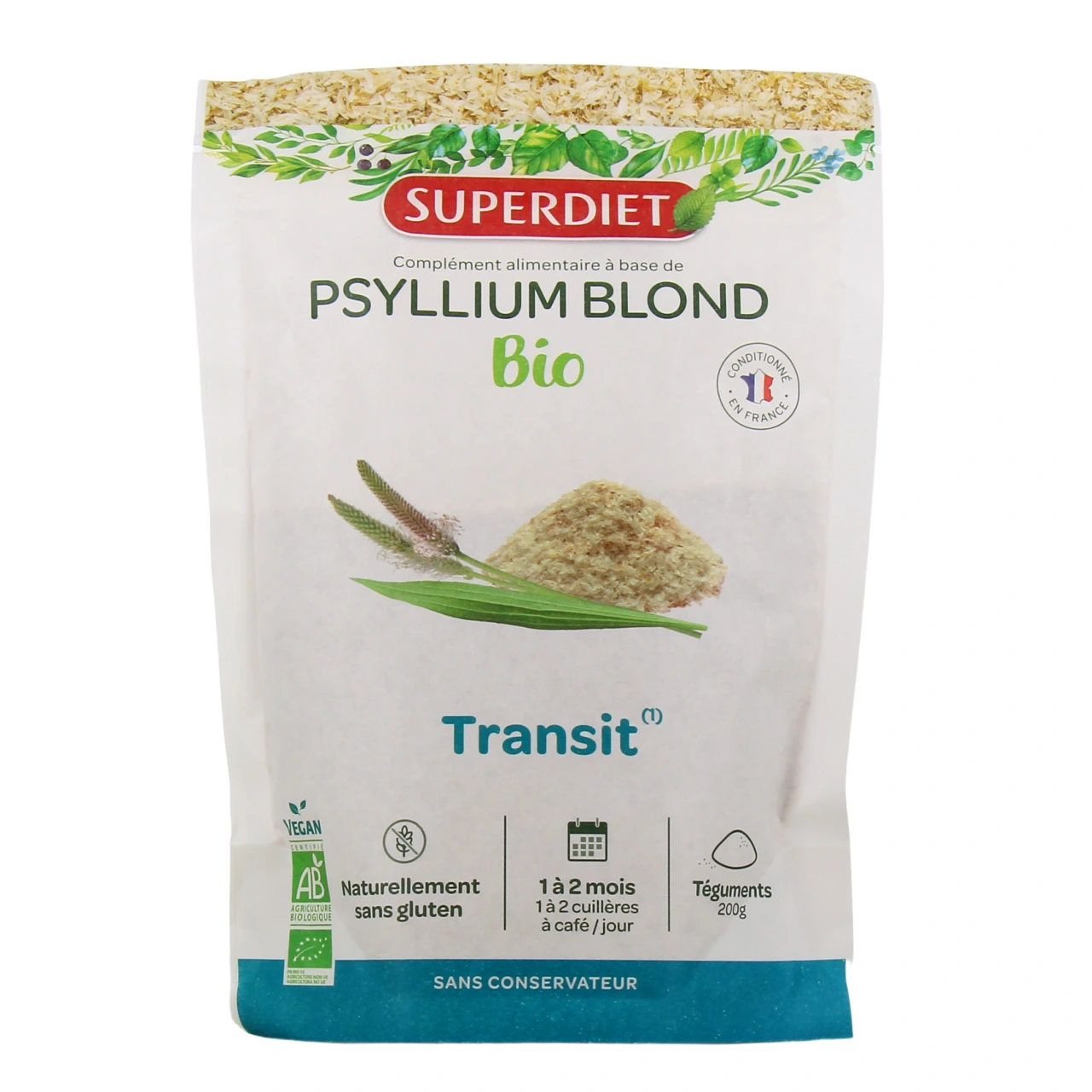 Super Diet Psyllium Blond Bio - Vue 2