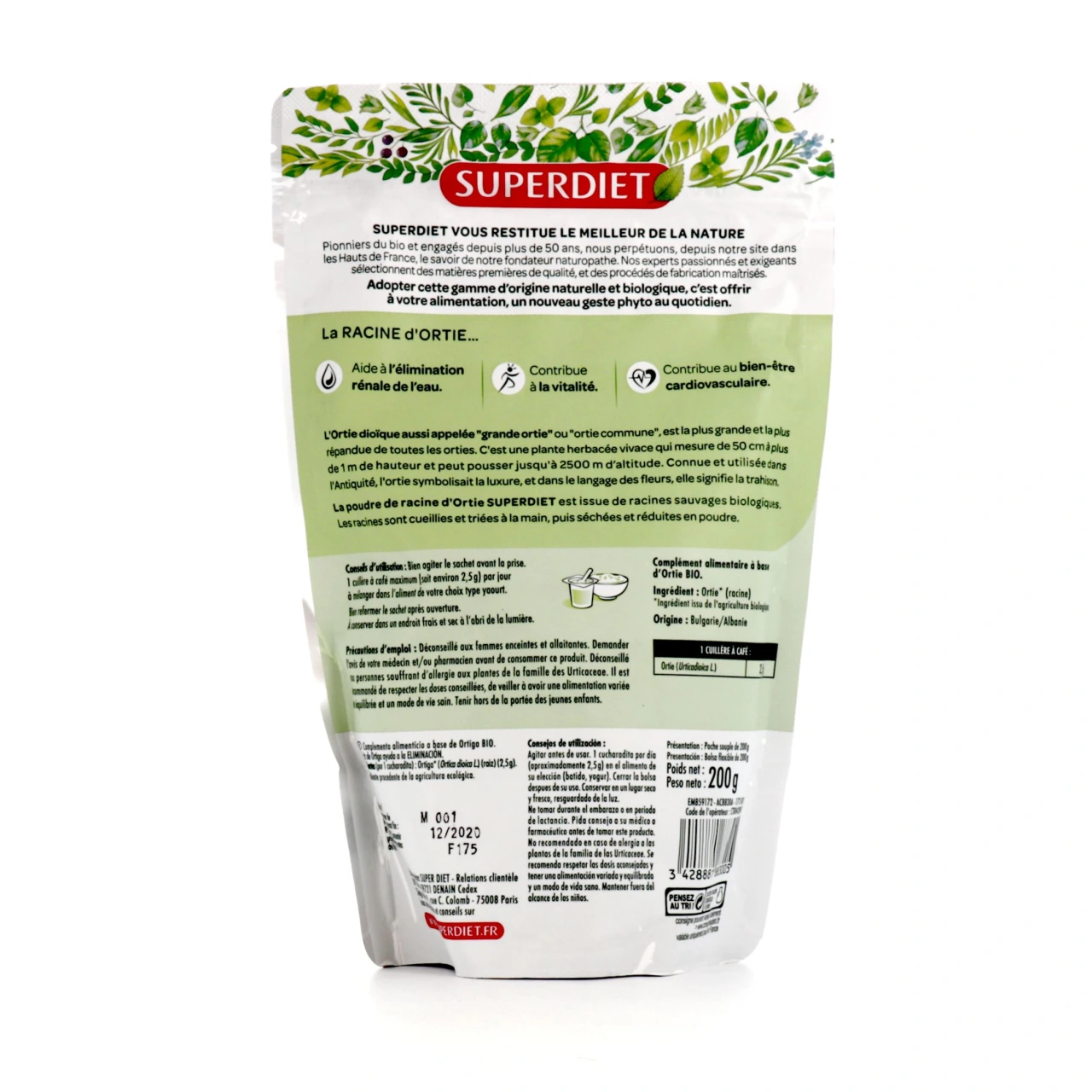 Super Diet Ortie Bio - Vue 3