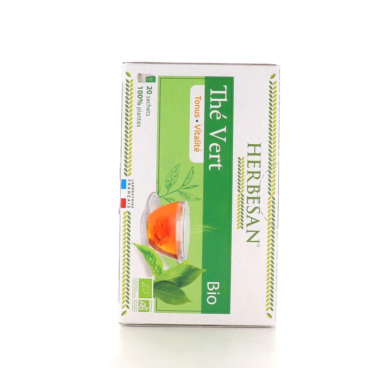 Herbesan Infusion Thé Vert Bio - Vue 2