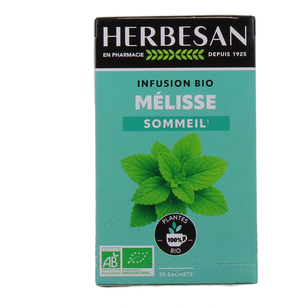 Herbesan Infusion Mélisse Bio - Vue 2
