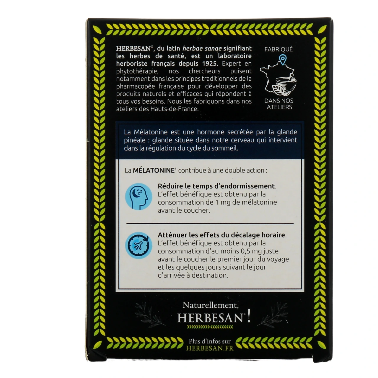 Herbesan Noctaphyt Mélatonine - Vue 3