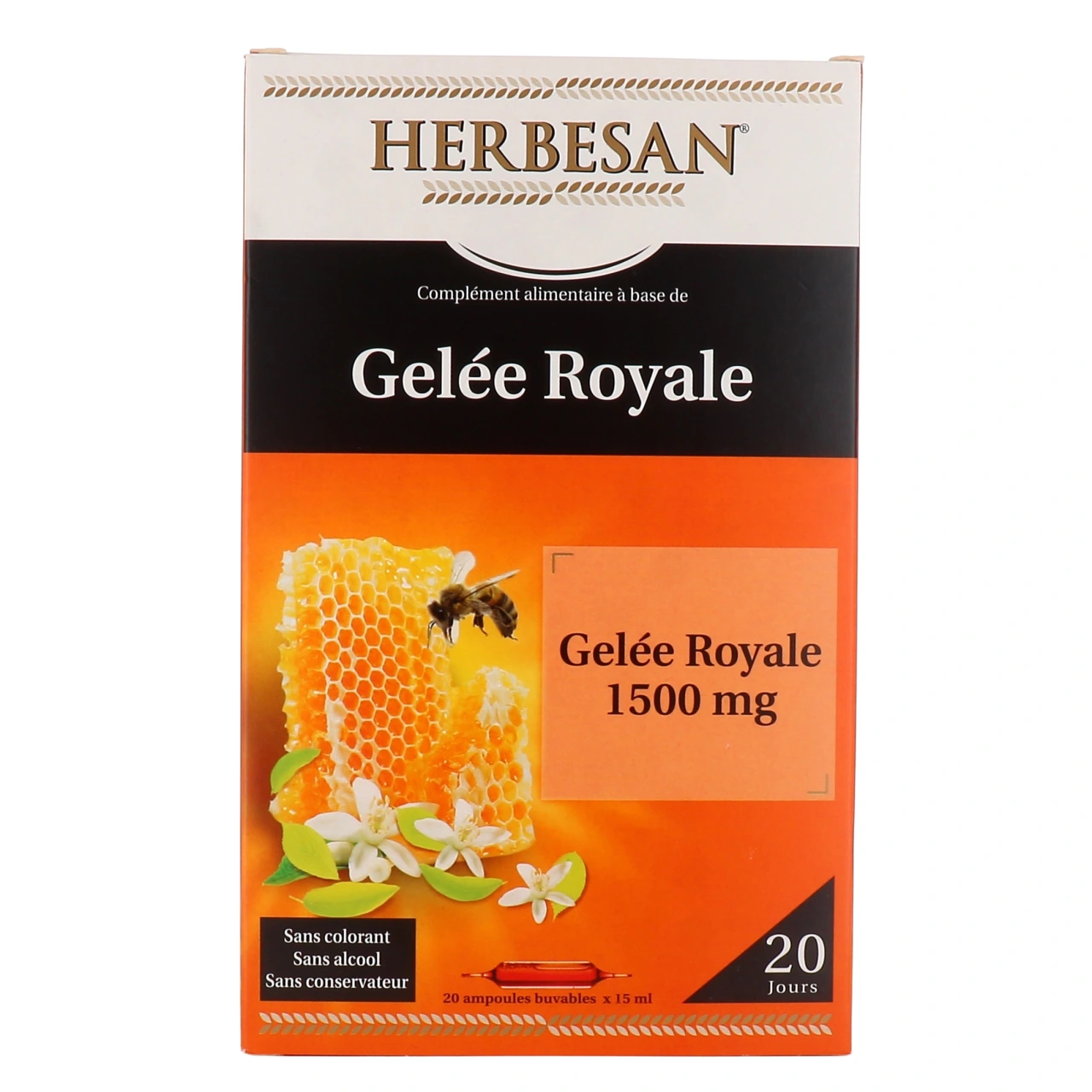 Herbesan Gelée Royale 1500 mg - Vue 5