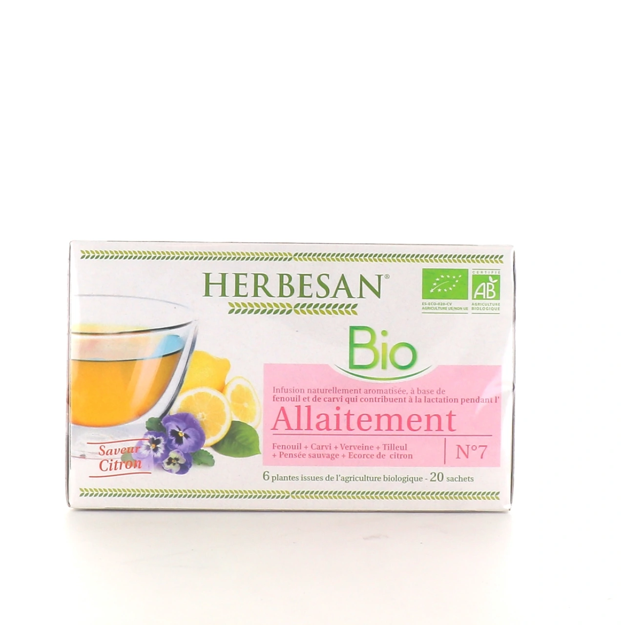 Herbesan Infusion Bio Allaitement - Vue 4