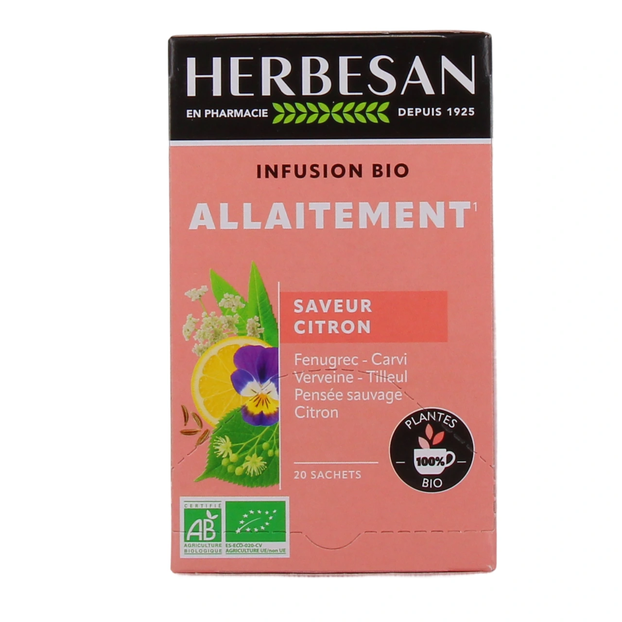 Herbesan Infusion Bio Allaitement - Vue 2