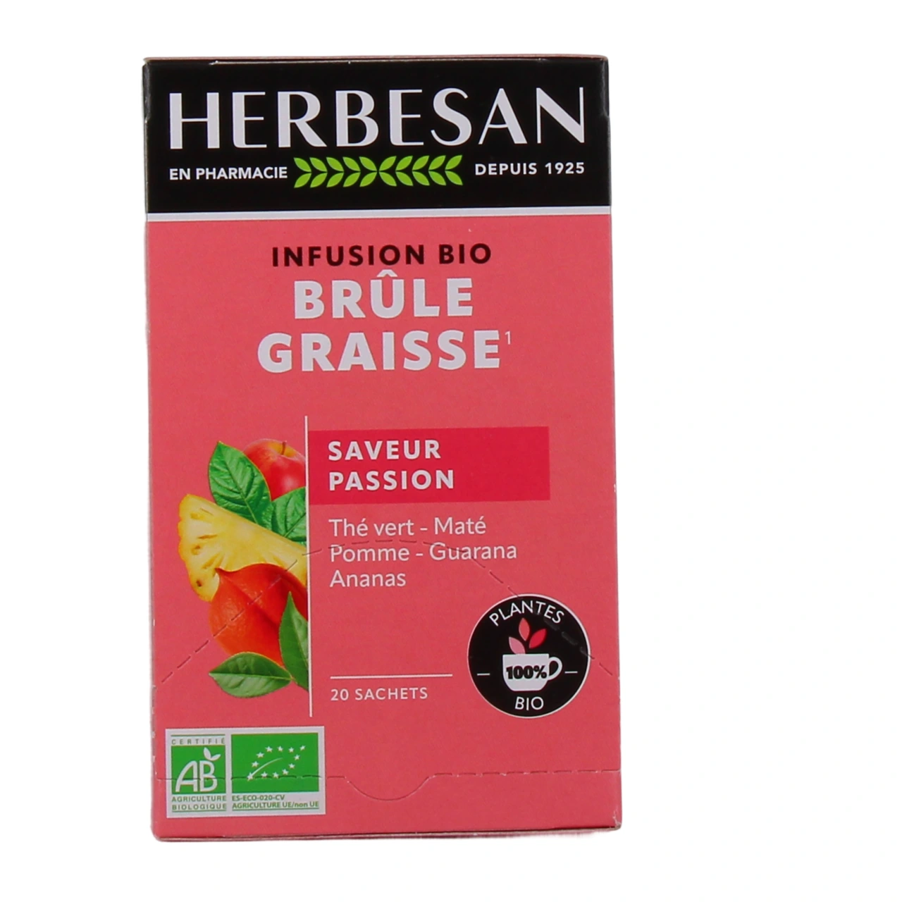 Herbesan Infusion Bio Brûle-Graisse - Vue 2
