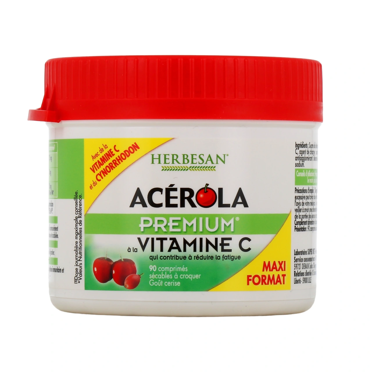 Herbesan Acérola Premium à la Vitamine C - Vue 2