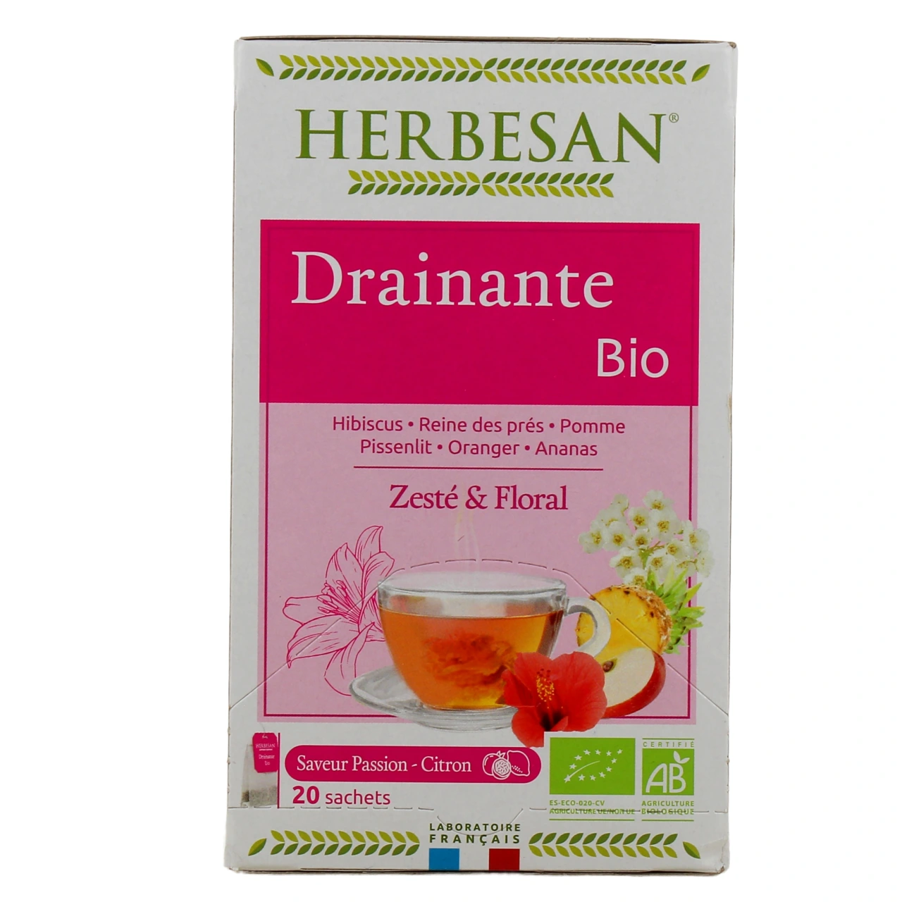Herbesan Infusion Bio Drainante - Vue 5