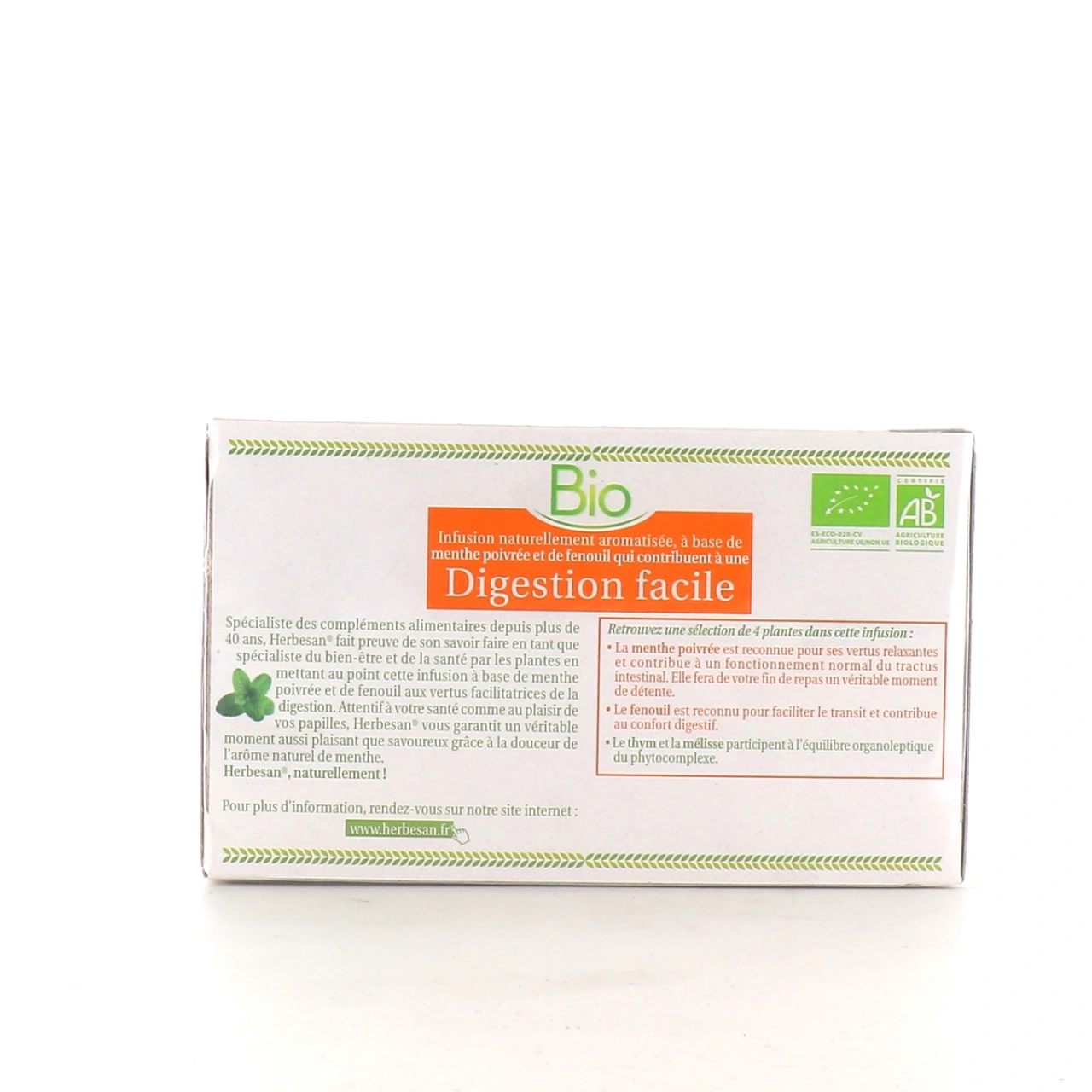 Herbesan Infusion Bio Digestion Facile - Vue 5