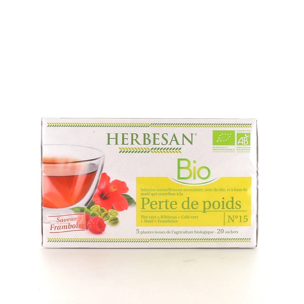 Herbesan Infusion Bio Perte de Poids - Vue 4