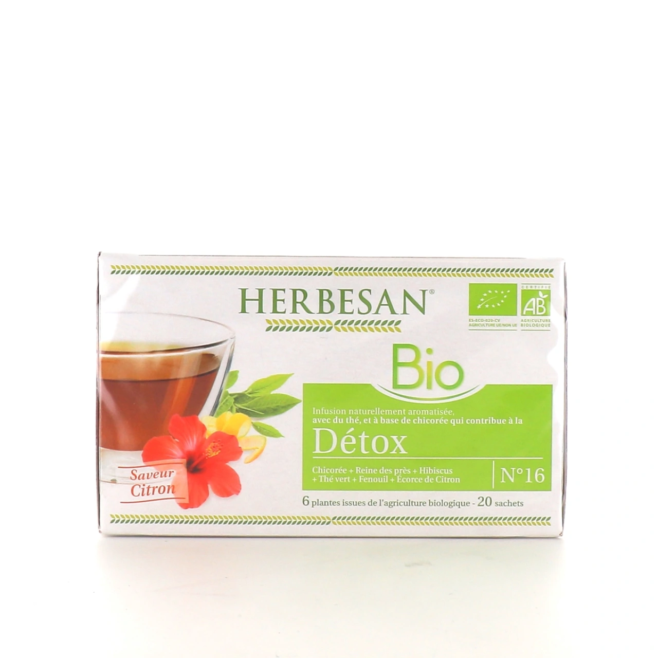 Herbesan Infusion Bio Détox - Vue 4