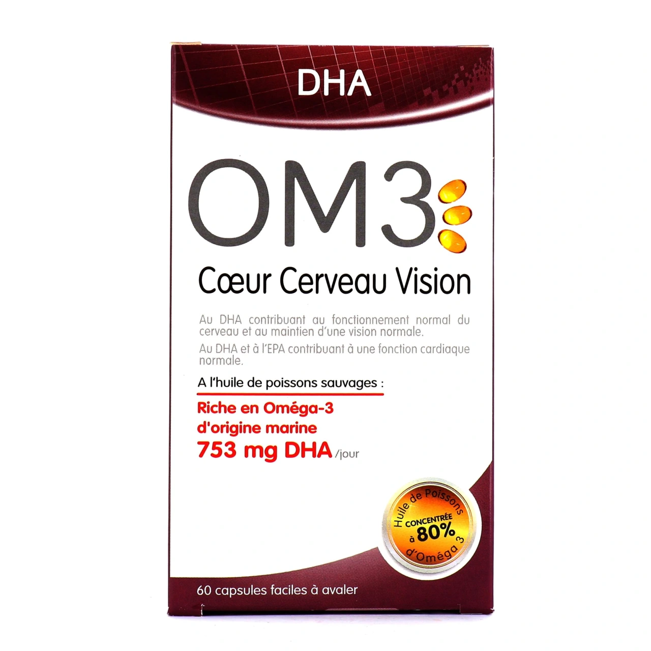 OM3 DHA Coeur Cerveau Vision - Vue 5