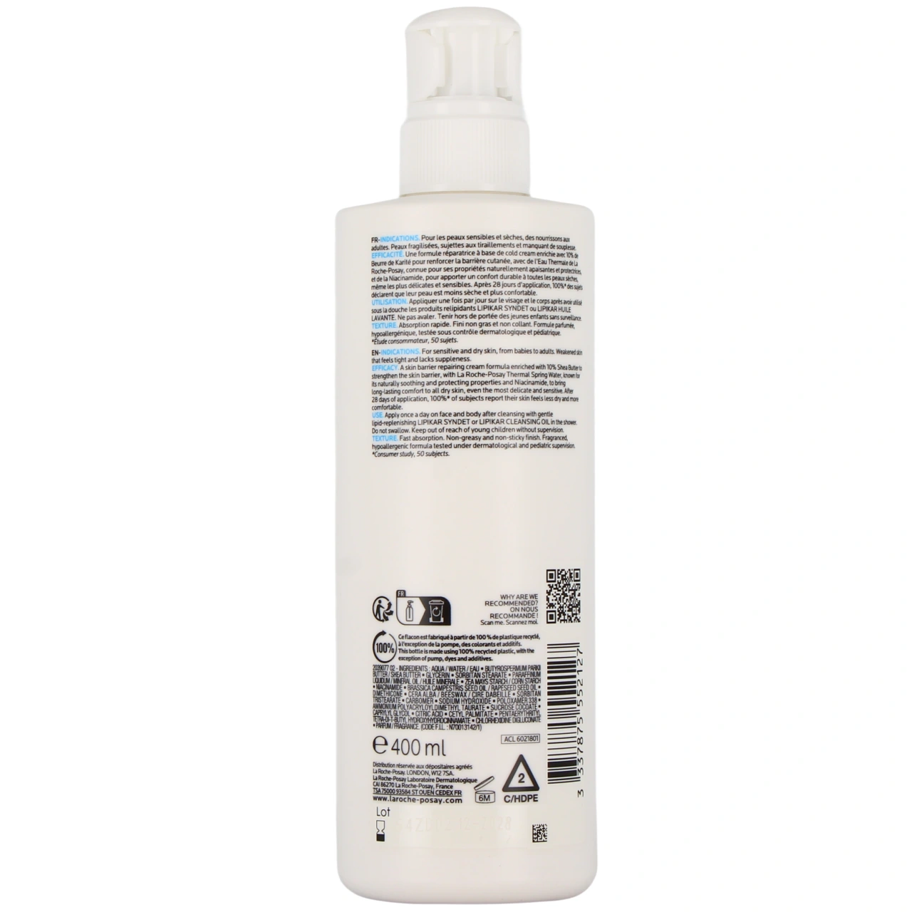 La Roche Posay Lipikar Surgras Crème Lavante Anti-Dessèchement - Vue 9