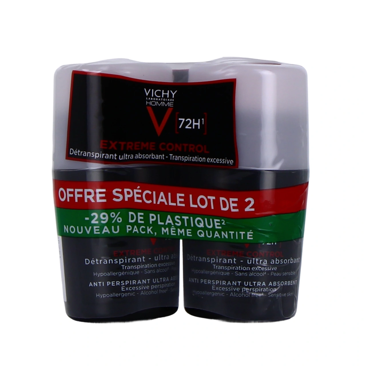 Vichy Homme Détranspirant Extreme Control 72h - Vue 2