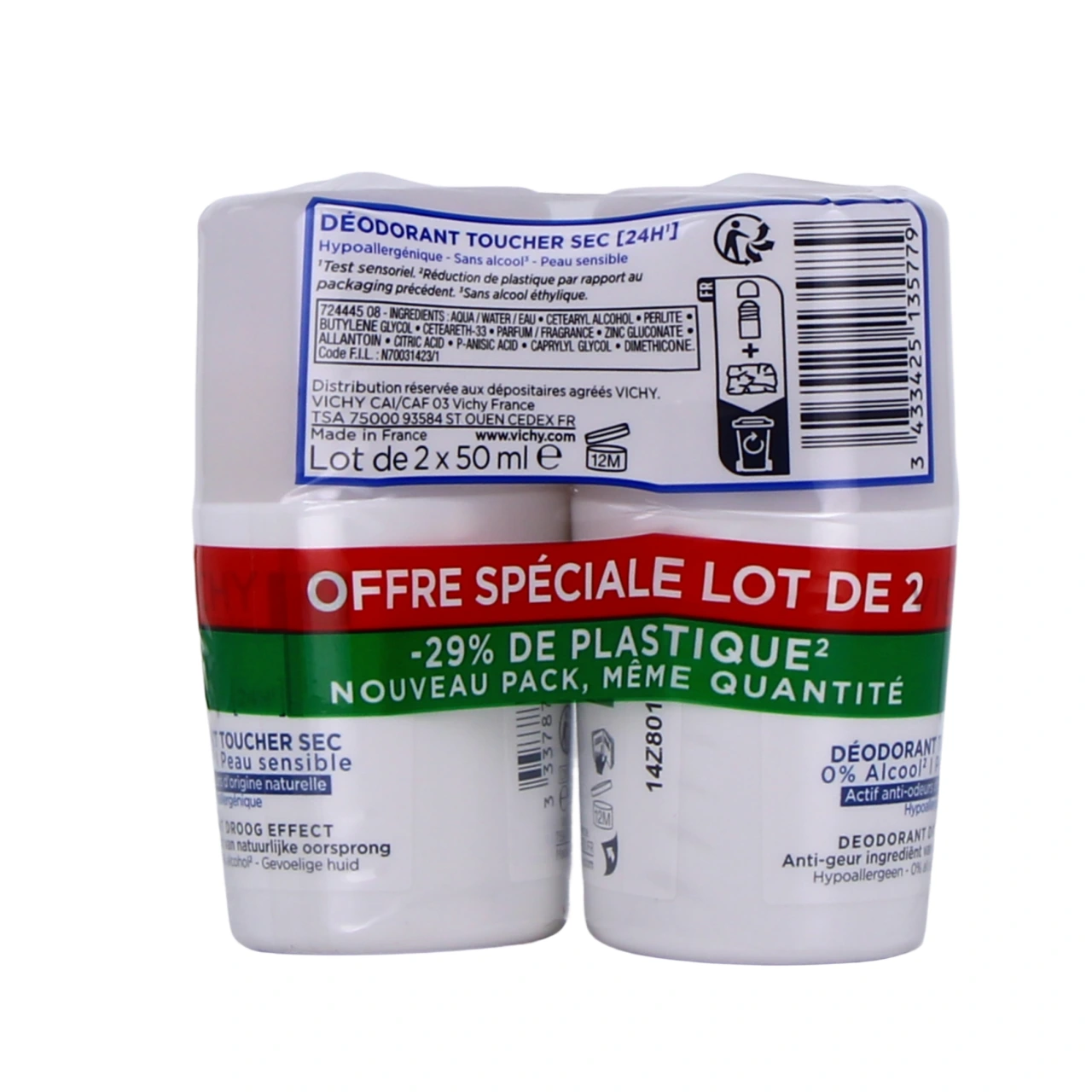 Vichy Déodorant 24h sans sels d'aluminium - Vue 3