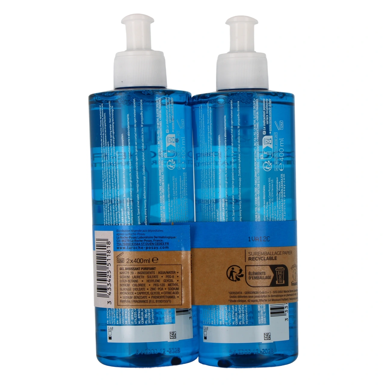 La Roche-Posay Effaclar Gel Moussant Purifiant - Vue 9