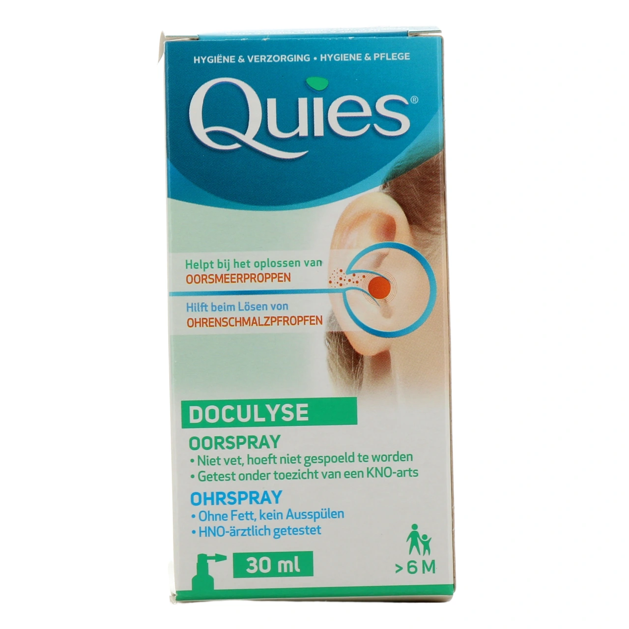 Quies Doculyse Spray Auriculaire Anti-Bouchon de Cérumen - Vue 3