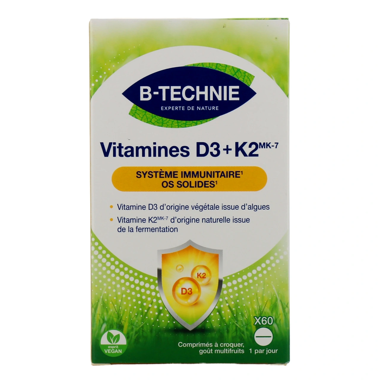 B-Technie Vitamines D3 + K2 - Vue 2