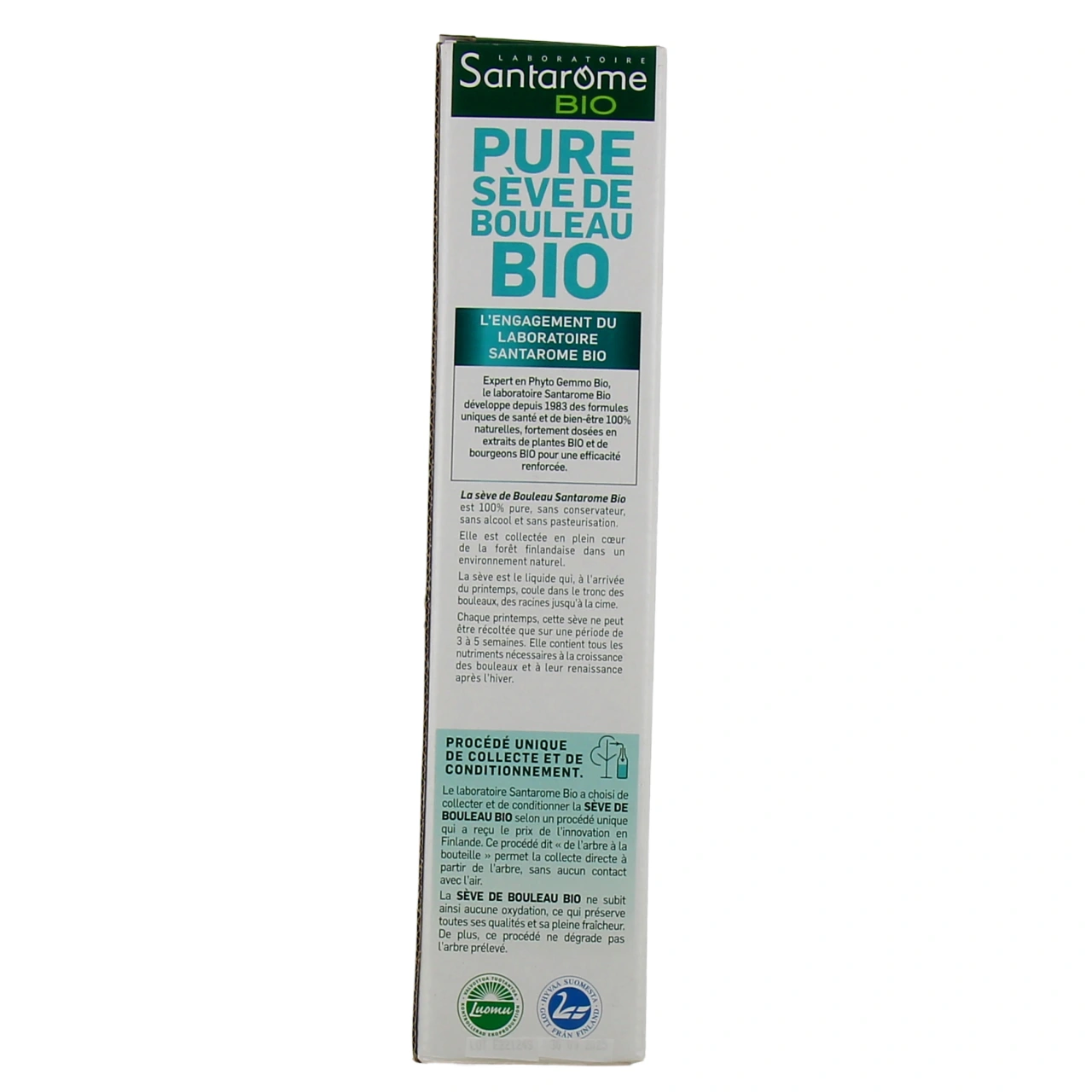 Santarome Bio Pure Sève de Bouleau Bio - Vue 6