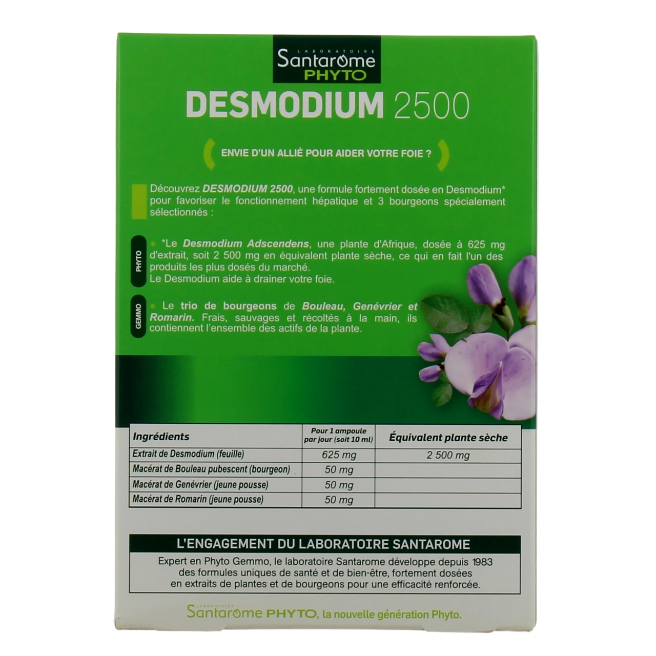 Santarome Bio Desmodium 2500 - Vue 3