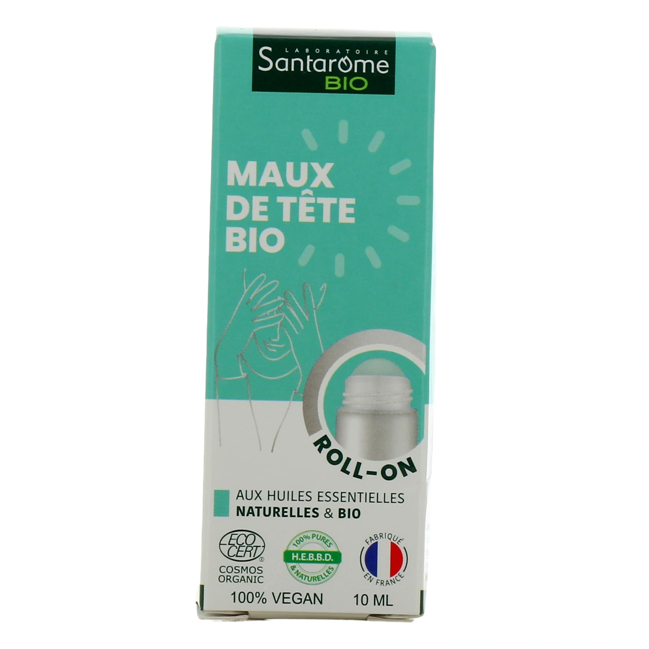 Santarome Roll-On Maux de Tête Bio - Vue 2