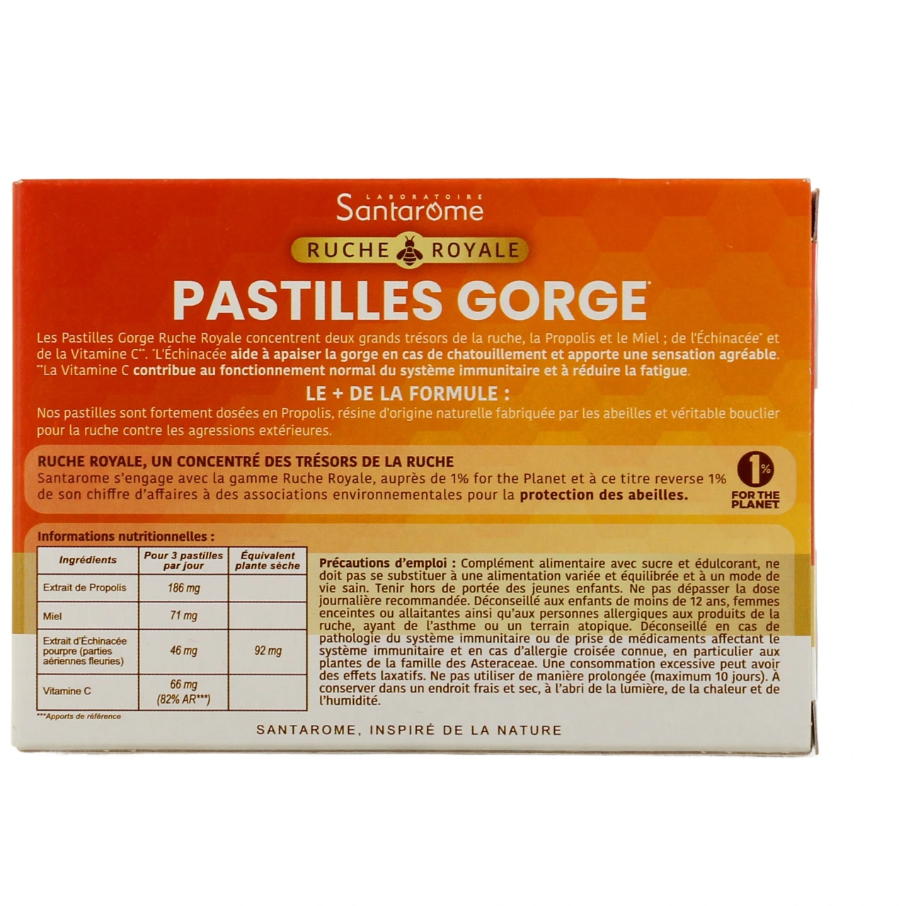 Santarome Ruche Royale Pastilles Gorge - Vue 3