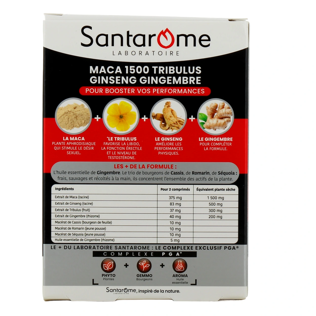 Santarome Maca 1500 Tribulus - Vue 6