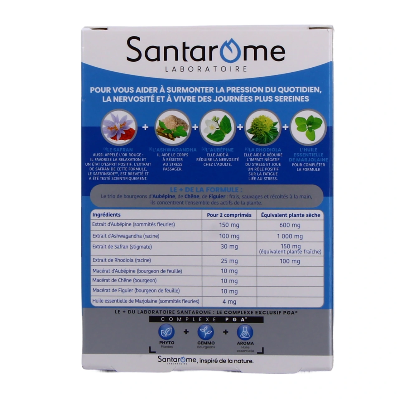 Santarome Stress Control Extra Fort - Vue 3