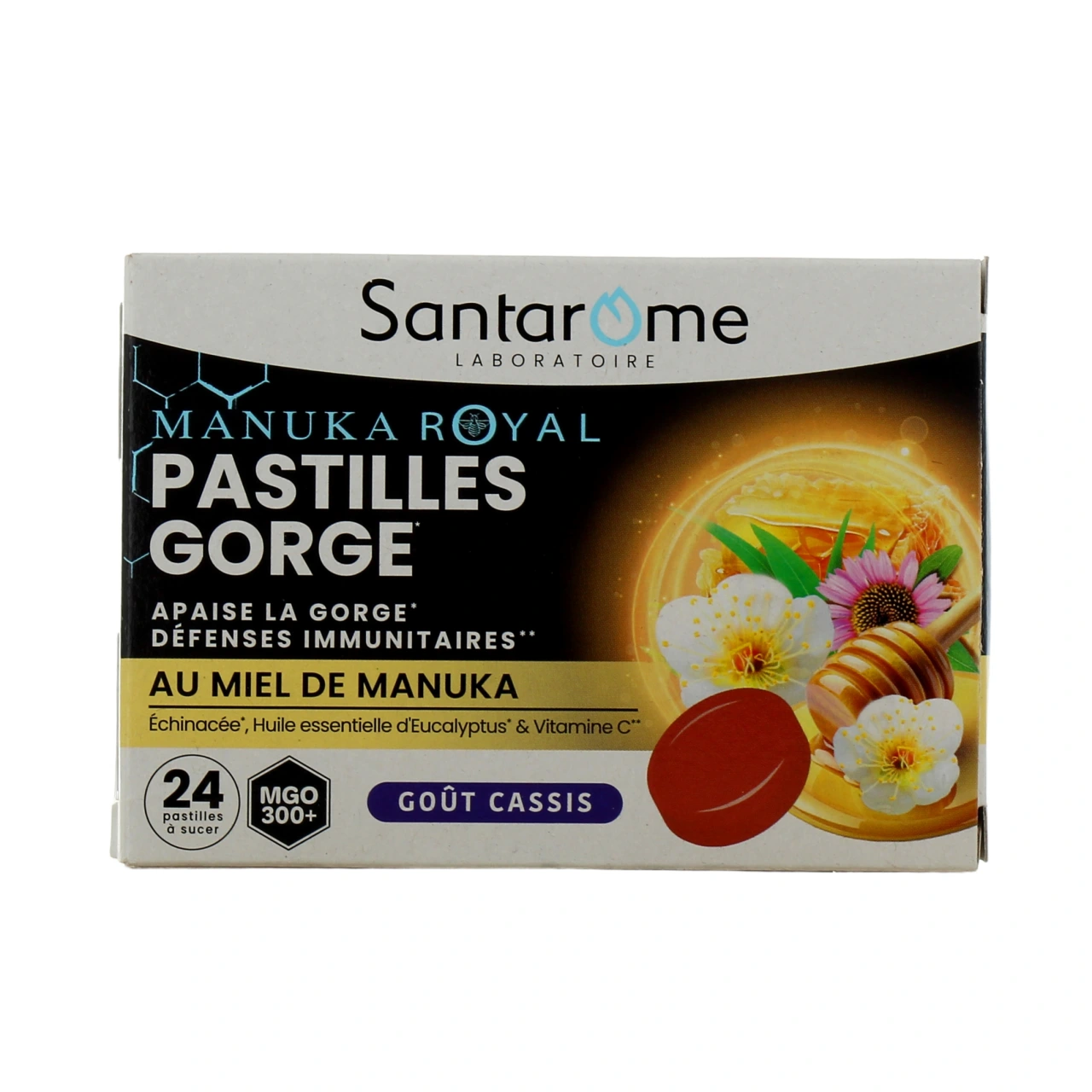 Santarome Pastilles Gorge au Miel de Manuka - Vue 2