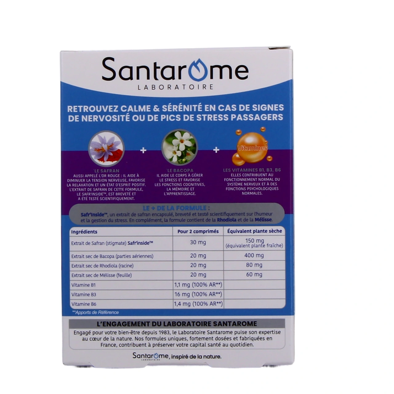 Santarome Stress Control Flash & Go - Vue 3