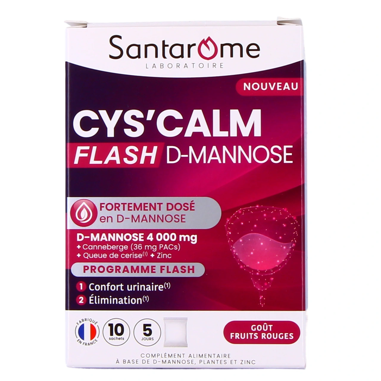 Santarome Cys'Calm Flash D-Mannose - Vue 2