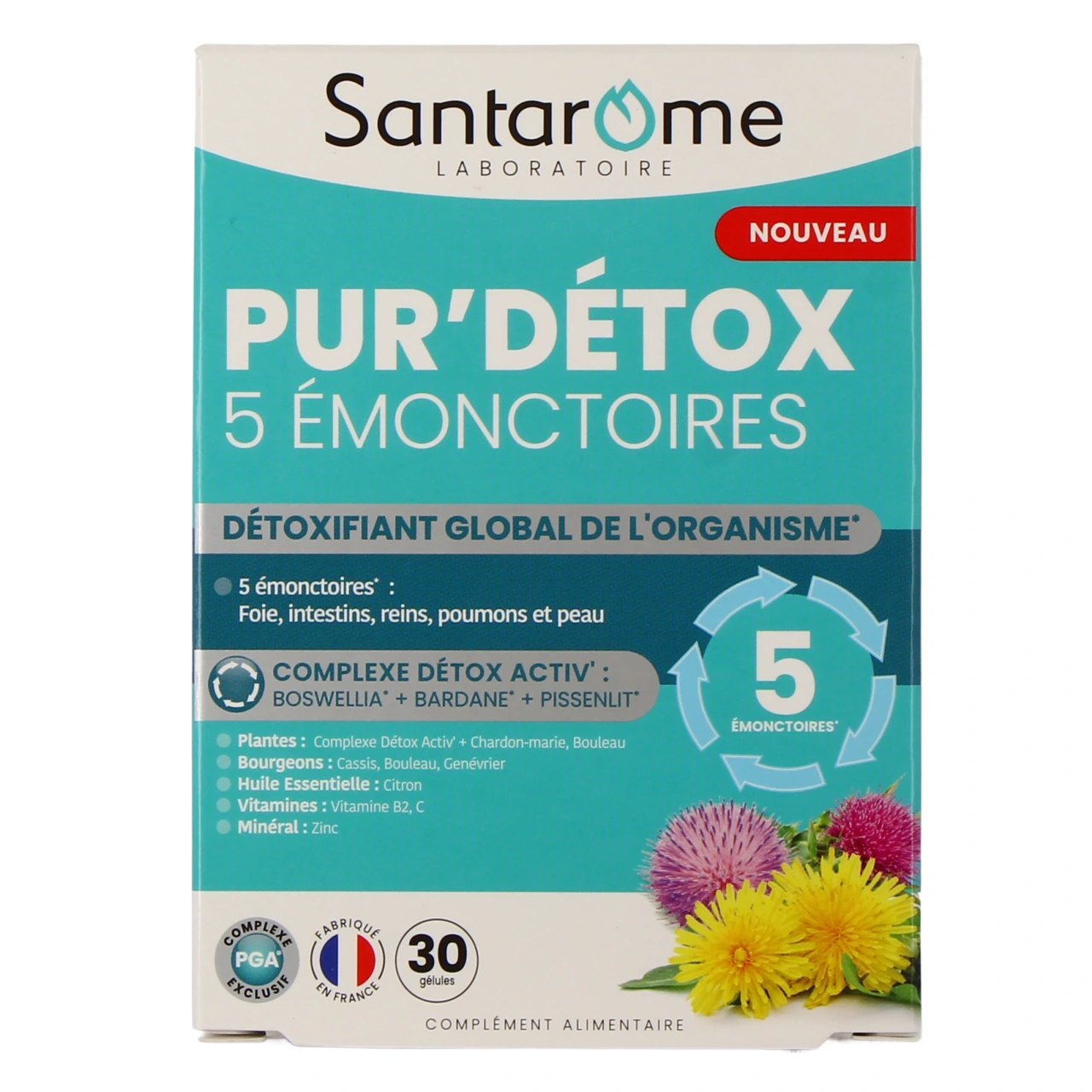 Santarome Pur'Détox 5 Émonctoires - Vue 5