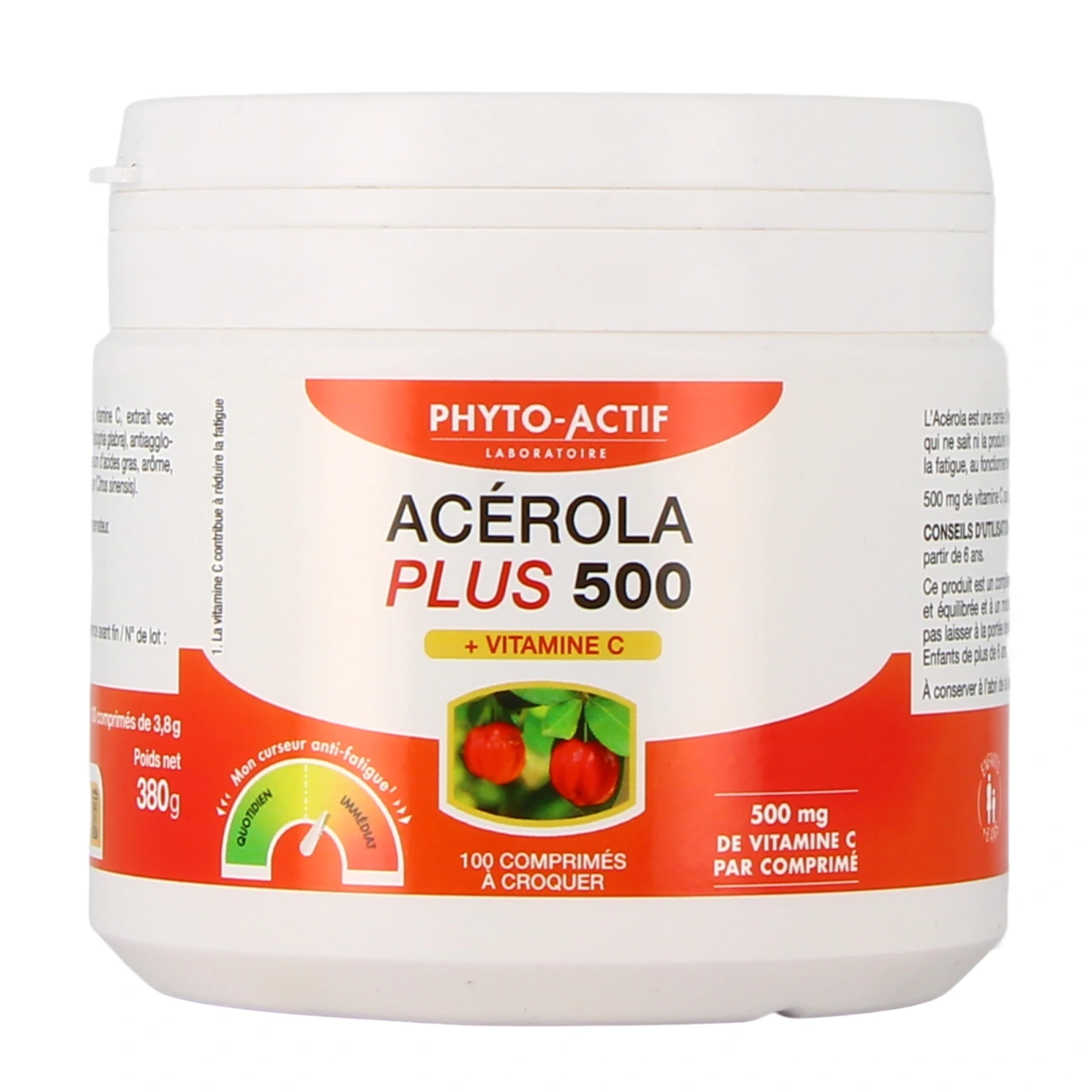 Phyto-Actif Acérola Plus 500 - Vue 5