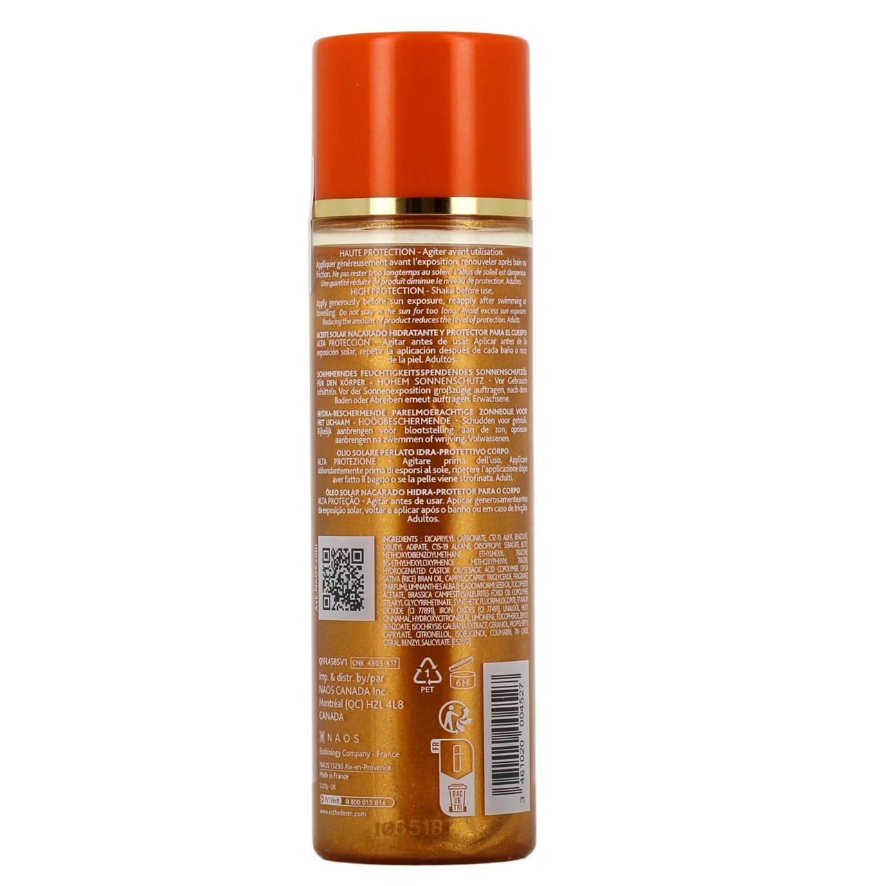 Esthederm Adaptasun Golden Glow - Vue 3