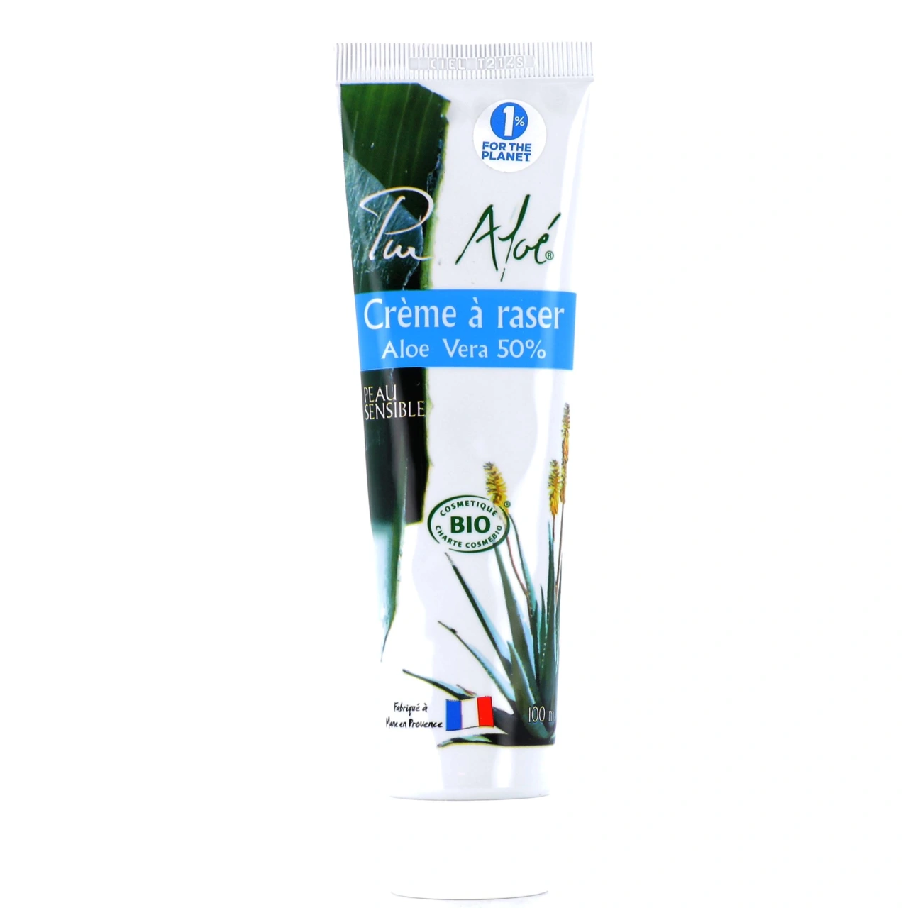 Pur Aloé Crème à Raser Bio 50 % Aloé Vera Natif - Vue 3