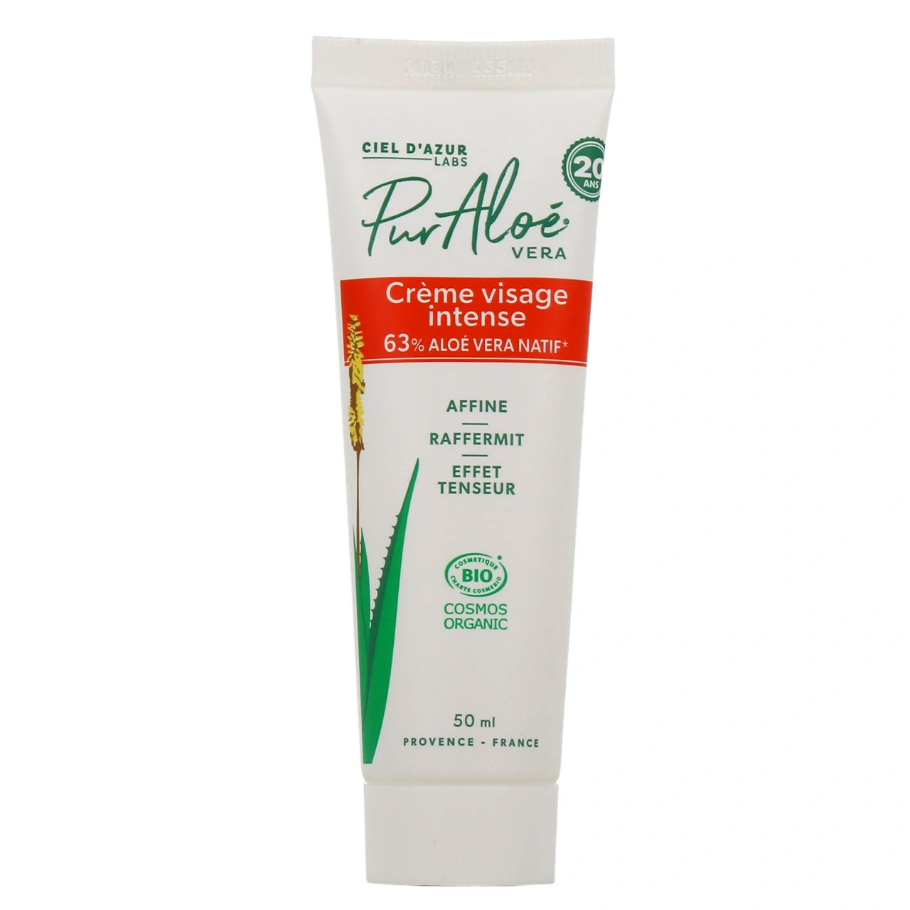 Pur Aloé Crème Visage Intense Bio 63% Aloe Vera - Vue 2