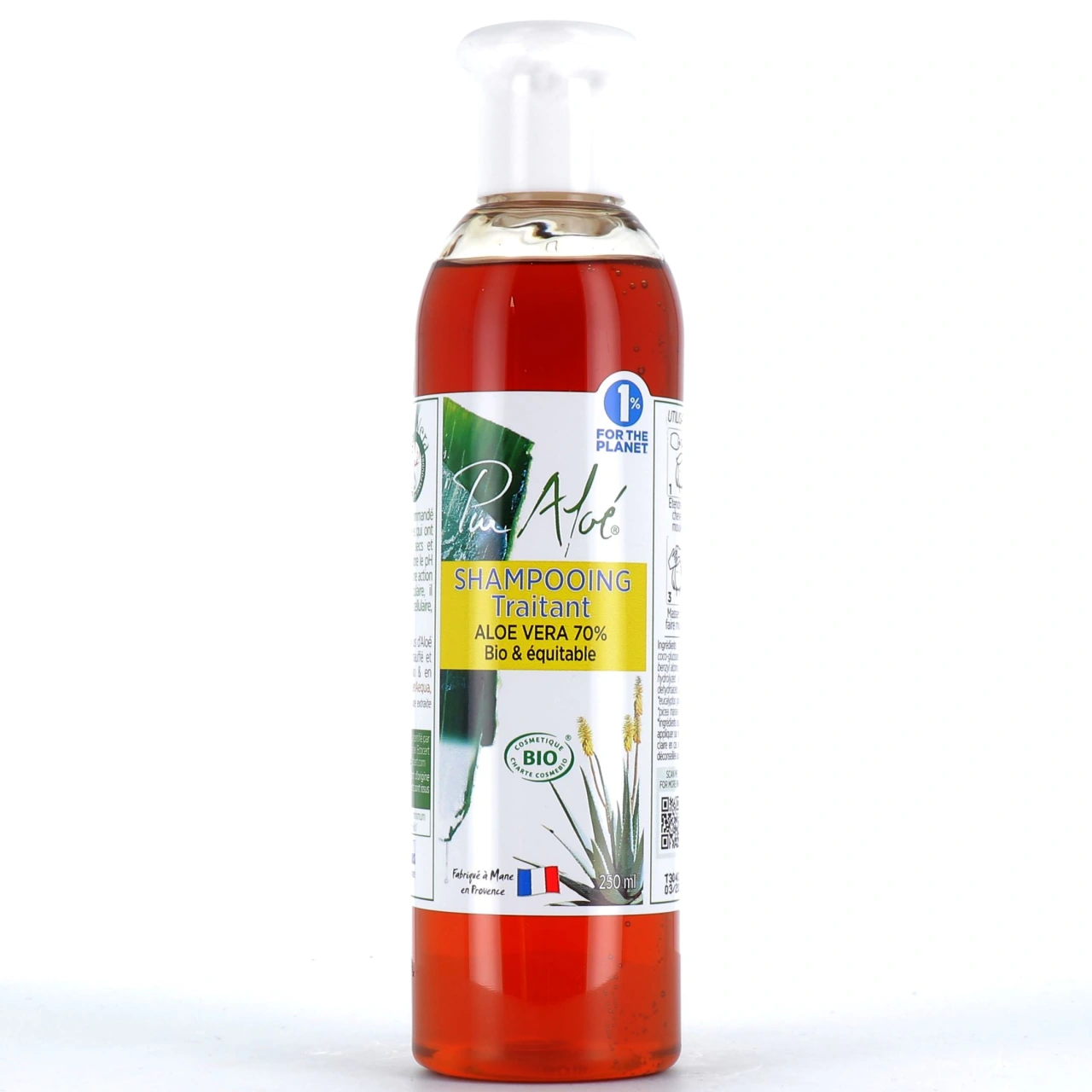 Pur Aloé Shampoing Traitant Bio 70 % Aloe Vera Natif - Vue 7