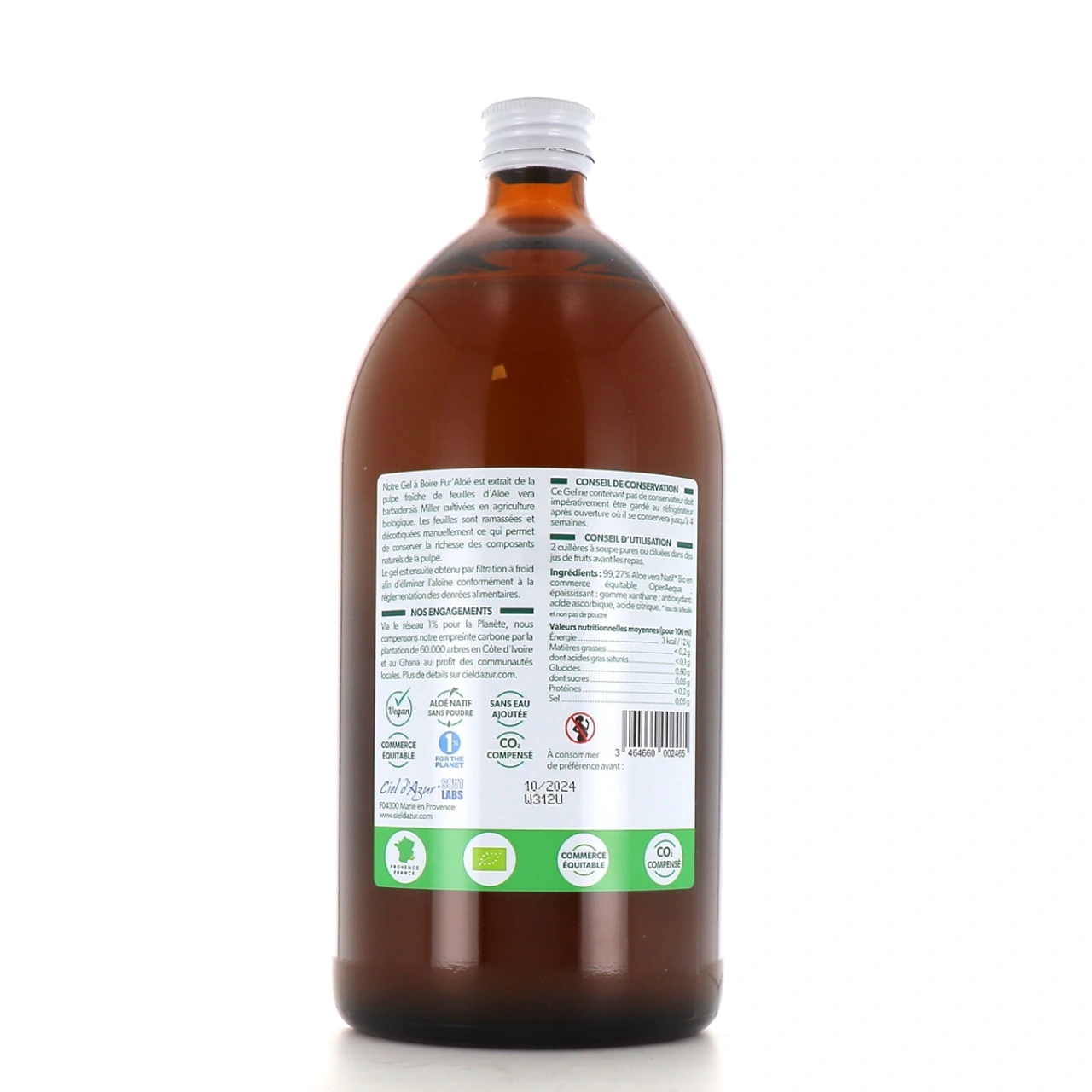Pur Aloé Gel Aloe Vera Bio à Boire - Vue 4