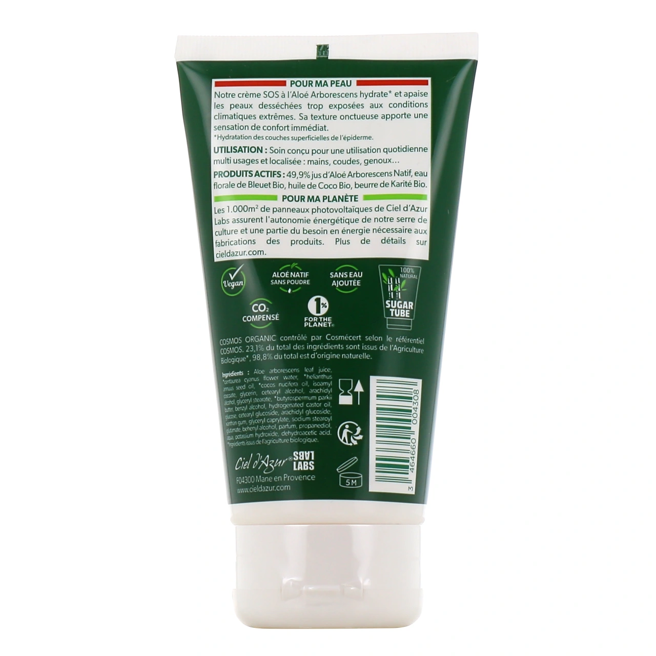Pur'Aloé Crème SOS Aloé Arborescens Bio - Vue 3