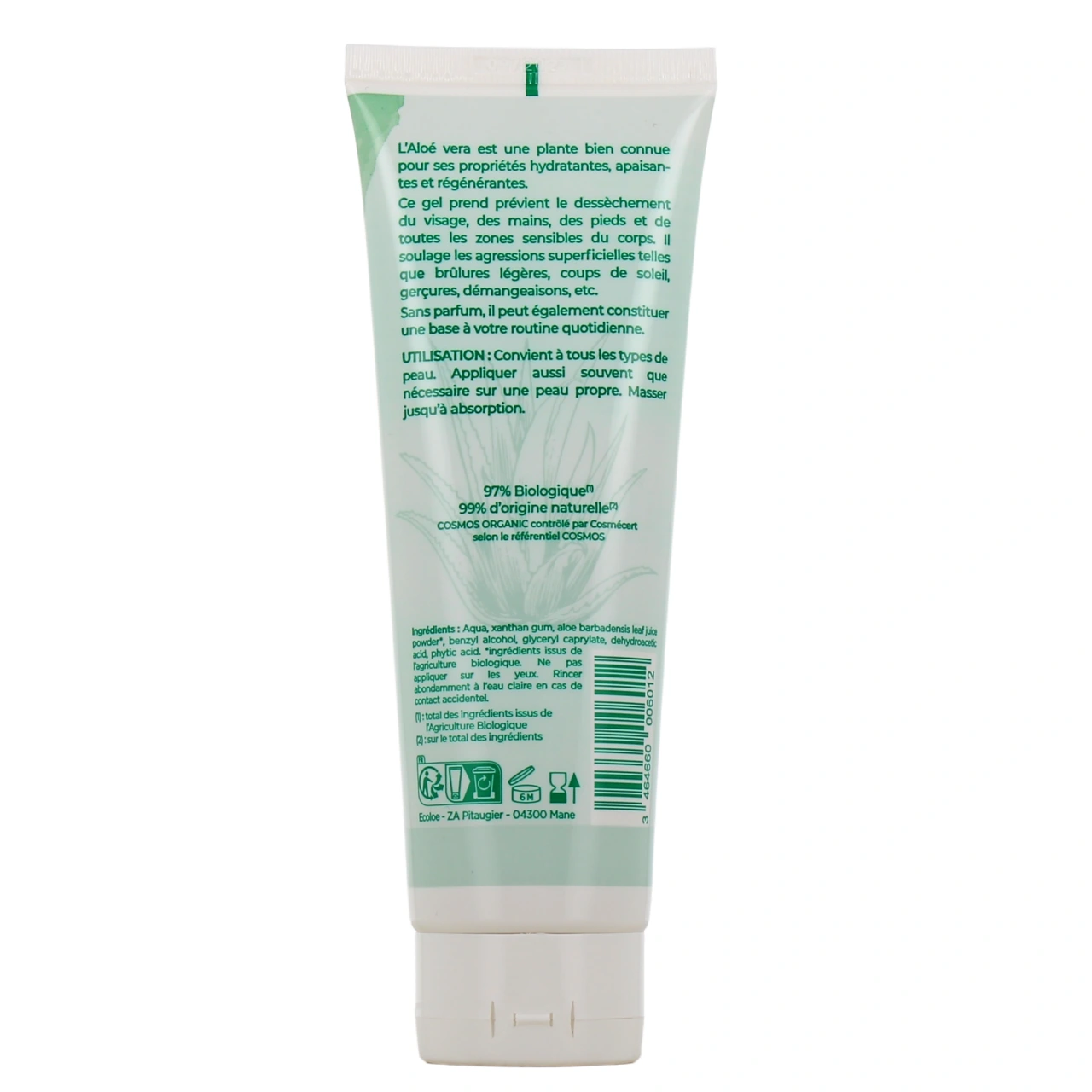 Ecoloé Gel Aloé Vera Bio - Vue 3