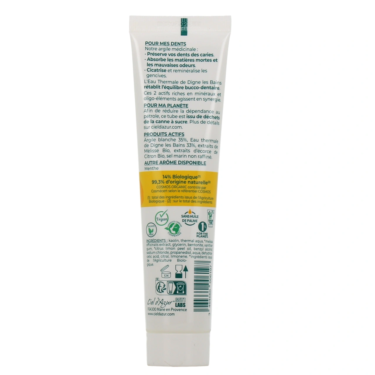 Lutescens Dentifrice Bio - Vue 4